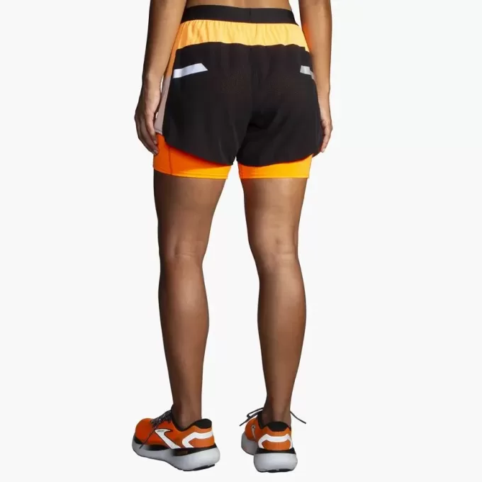 Pantaloni scurți Brooks Run Visible 4″ 2-în-1 2.0 Pantaloni scurți Brooks Run Visible 4″ 2-în-1 2.0